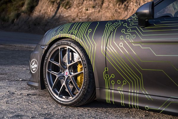 Фото дисков HRE R101 Lightweight Глянцевый тонированный лак на Porsche Cayman II