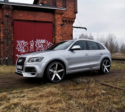 Фото дисков Vossen CV3 на Audi Q5 (8R)