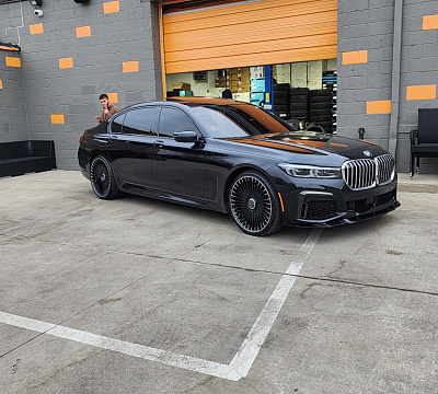 Фото дисков Giovanna Tulum на BMW 7 (G11/G12)