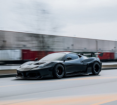 Фото дисков Brixton Forged PF7 Aerotech на Ferrari 458