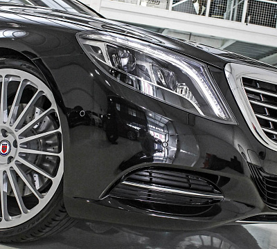 Фото дисков HRE 309M на Mercedes-Benz S-Class (W222, C217)