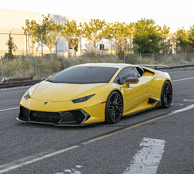 Фото дисков Vossen EVO-6T на Lamborghini Huracan