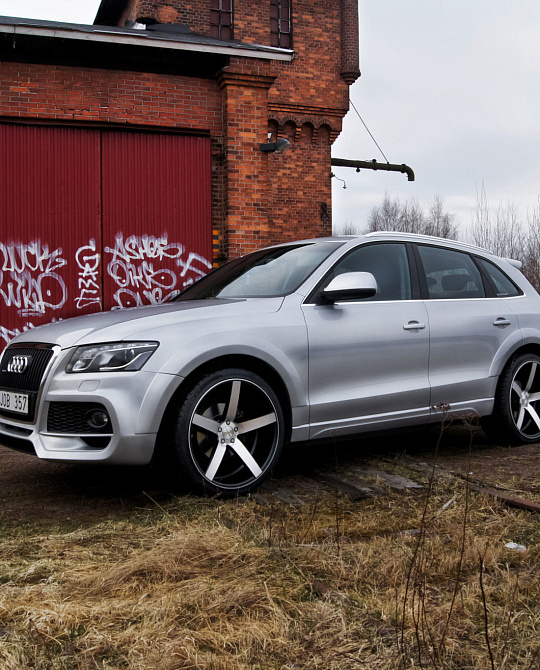 Фото дисков CV3 Алмазная проточка на Audi Q5 (8R)