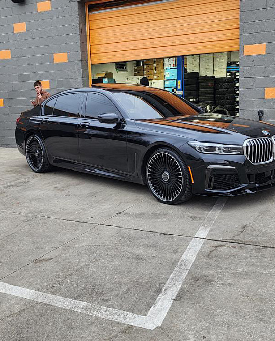 Фото дисков Tulum Алмазная проточка на BMW 7 (G11/G12)