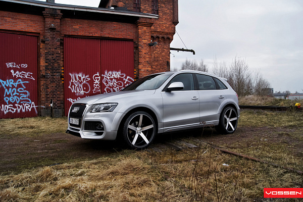 Фото дисков Vossen CV3 Алмазная проточка на Audi Q5 (8R)