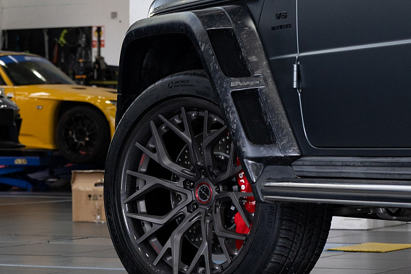 Фото дисков Brixton Forged PF10 Сатиновый темный лак на Mercedes-Benz G-Class III