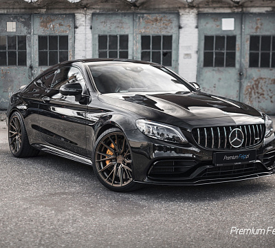 Фото дисков Vossen HF-4T на Mercedes-Benz C-Class (W205)