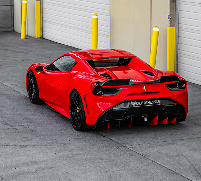 Фото дисков Brixton Forged CM6-R на Ferrari 488