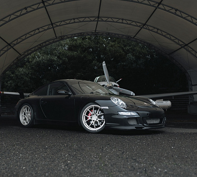 Фото дисков Rotiform LTN-J на Porsche 911 VI