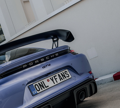 Фото дисков Brixton Forged PF7-RS на Porsche Cayman III