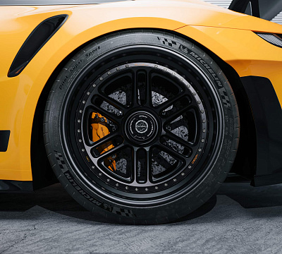 Фото дисков Brixton Forged TR07 на Porsche 911 VIII