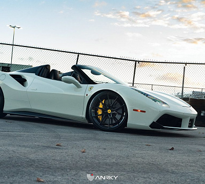 Фото дисков Anrky AN12 на Ferrari 488