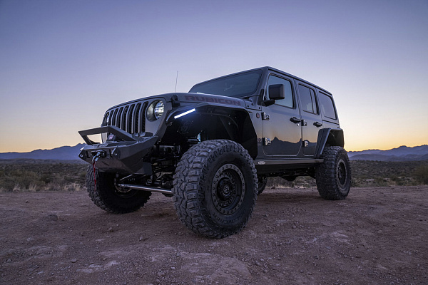 Фото дисков Black Rhino ABRAMS  на Jeep Wrangler IV (JL)