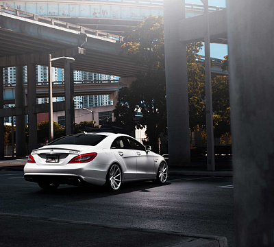 Фото дисков Vossen CVT на Mercedes-Benz CLS (C218)