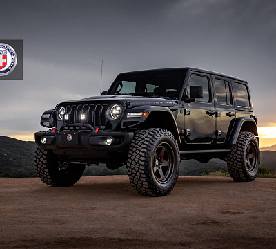 Фото дисков HRE 527 на Jeep Wrangler IV (JL)