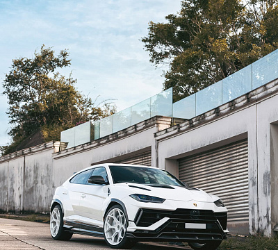 Фото дисков Brixton Forged MW03 на Lamborghini Urus