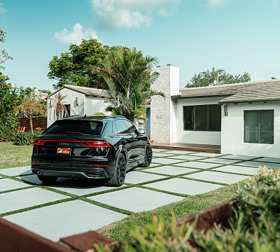 Фото дисков Vossen HF-2 на Audi Q8