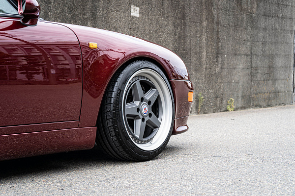 Фото дисков HRE 517 Сатиновый графит на Porsche 911 IV