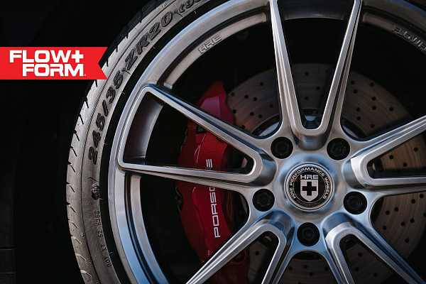 Фото дисков HRE FF04 Серебро на Porsche 911 VII