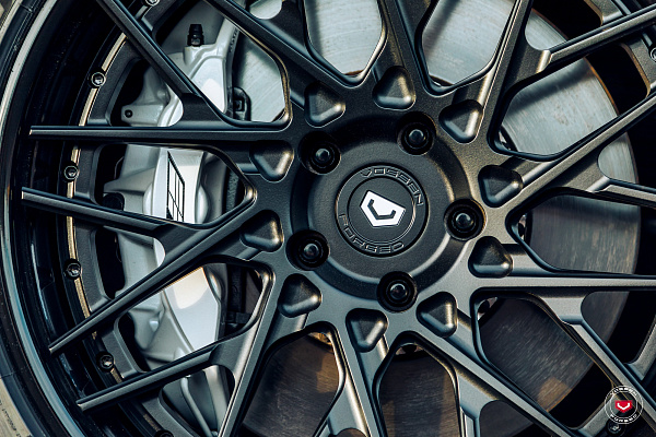 Фото дисков Vossen S17-07 (3-Piece) Черный сатин на Cadillac CTS III