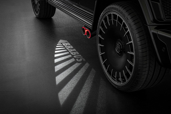 Фото дисков BRABUS Monoblock Y (Platinum Edition) Черный глянец на Mercedes-Benz G-Class III