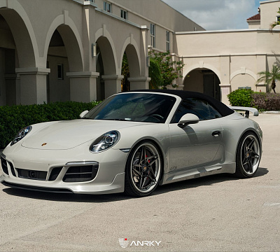 Фото дисков Anrky S3-X3 на Porsche 911 VII