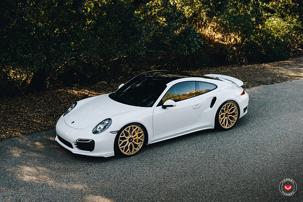 Фото дисков Vossen S17-01 Глянцевая шампань на Porsche 911 VII