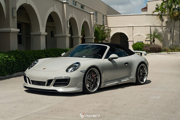 Фото дисков Anrky S3-X3 Черный сатин на Porsche 911 VII