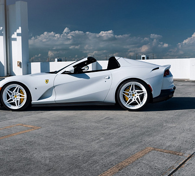 Фото дисков Anrky S3-X3 на Ferrari 812