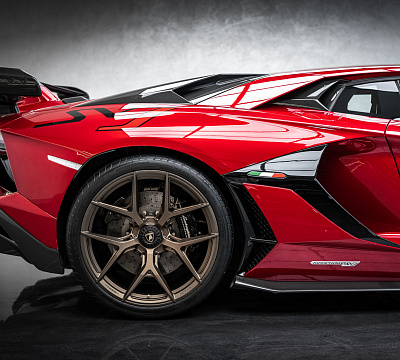 Фото дисков Vossen S21-01 на Lamborghini Aventador