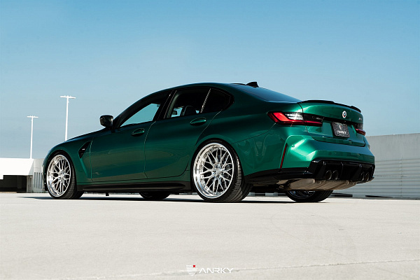 Фото дисков Anrky RS1 Полированный лак на BMW 3/M3 (G2x/G80)