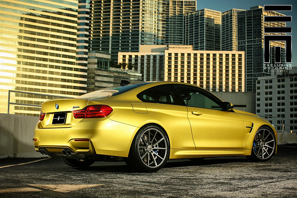 Фото дисков Vossen VFS-1 Сатиновый графит на BMW 4/M4 (F32/F82)