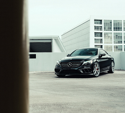 Фото дисков Vossen HF-5 на Mercedes-Benz C-Class (W205)