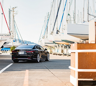 Фото дисков Vossen S17-01 на Lexus LS IV