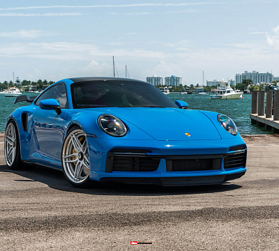 Фото дисков HRE S107SC на Porsche 911 VIII