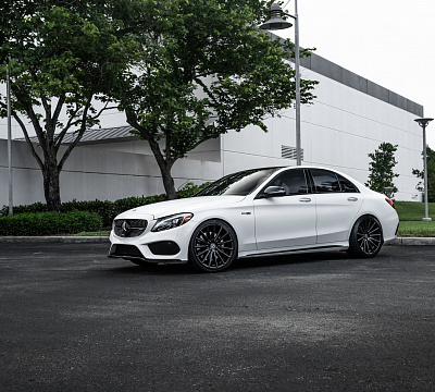 Фото дисков Vossen VFS-2 на Mercedes-Benz C-Class (W205)