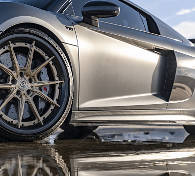 Фото дисков Strasse Wheels SV10 Track на Audi R8 (4S)