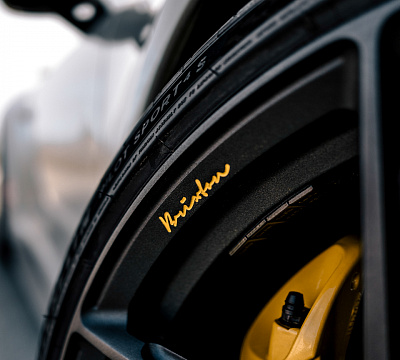 Фото дисков Brixton Forged CM5-R на Porsche 911 VIII
