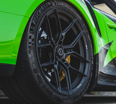 Фото дисков Brixton Forged CM5-R на Porsche 911 VII