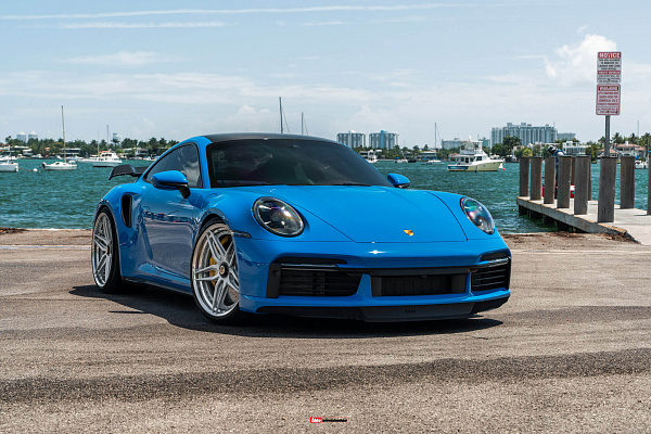Фото дисков HRE S107SC Сатиновый лак на Porsche 911 VIII