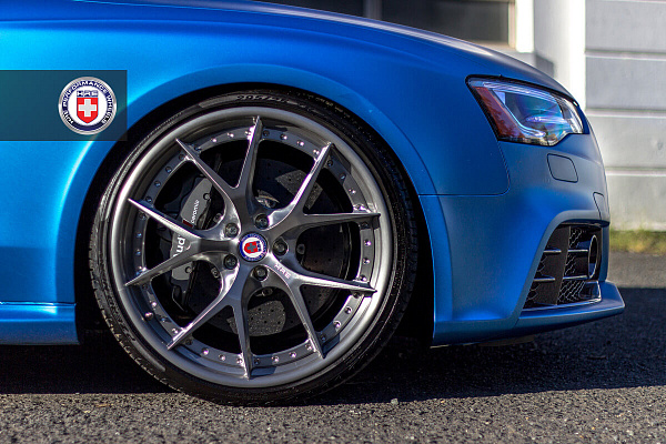 Фото дисков HRE S101 Глянцевый тонированный лак на Audi A/S/RS 5 (8T)