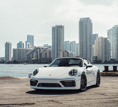 Фото дисков Vossen EVO-2 на Porsche 911 VIII