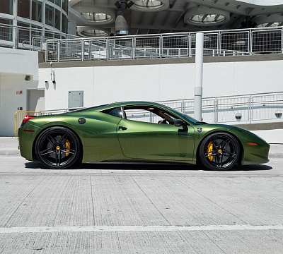 Фото дисков Anrky AN17 на Ferrari 458
