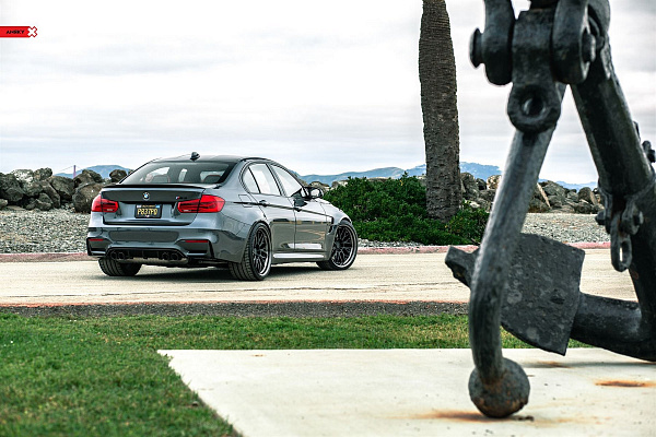 Фото дисков Anrky RS1 Черный сатин на BMW 3/M3 (F3x/F80)