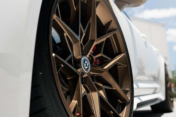 Фото дисков HRE FF10 Сатиновое темное золото на Audi A/RS 6 (C8)