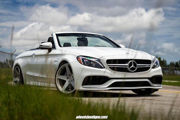 Фото дисков HRE 305M Глянцевый лак на Mercedes-Benz C-Class (W205)