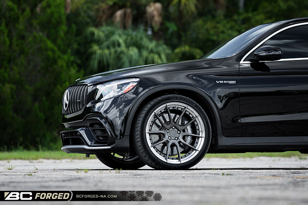 Фото дисков BC Forged HCA162 Глянцевый графит на del Mercedes GLC Coupe (C253)