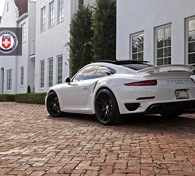 Фото дисков HRE P101 на Porsche 911 VII