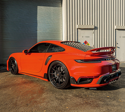 Фото дисков Strasse Wheels SV10 Deep Concave Duoblock на Porsche 911 VIII