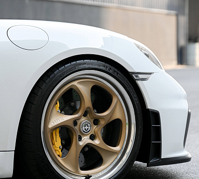 Фото дисков HRE 522 на Porsche Boxster IV